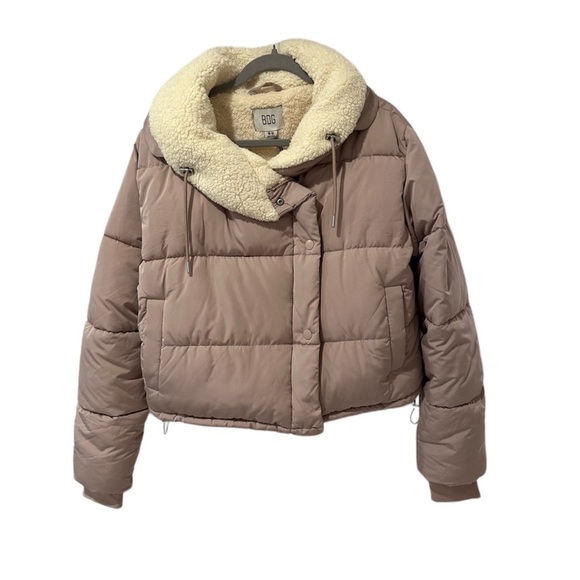 BDG Urban Outfitters Wool Lined Down Puffer Jacket - Picture 2 of 9